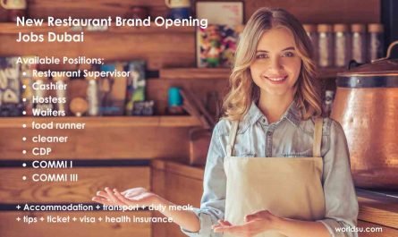 New Restaurant Brand Opening Jobs Dubai