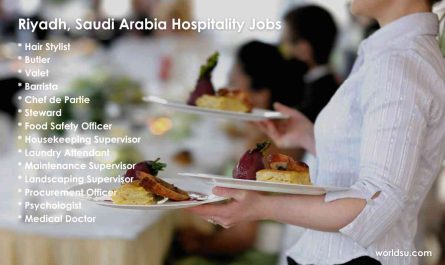 Riyadh, Saudi Arabia Hospitality Jobs
