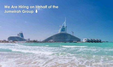 Jumeirah Hotel Jobs United Arab Emirates