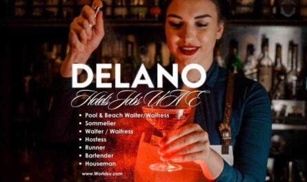 DELANO Hotels Jobs UAE