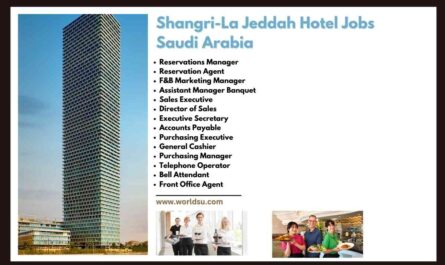 Shangri-La Jeddah Hotel Jobs Saudi Arabia