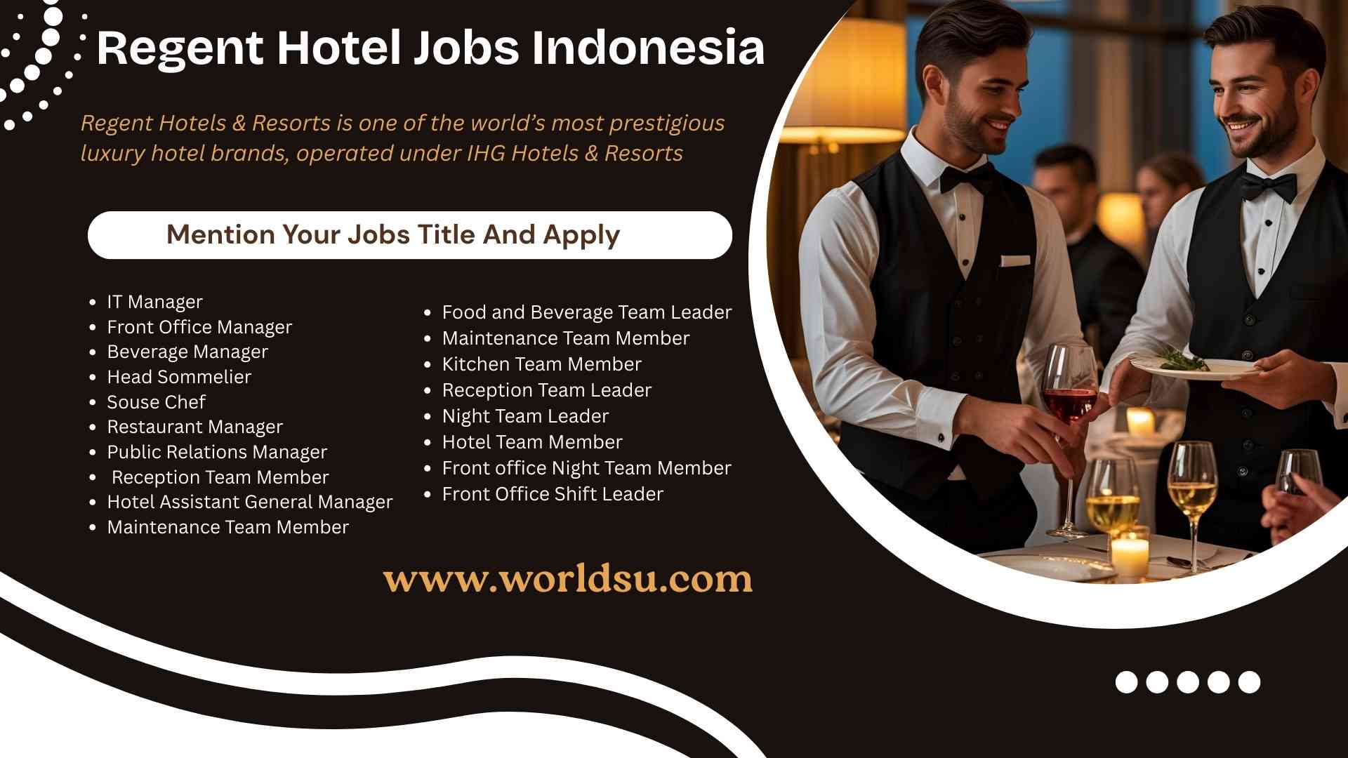 Regent Hotel Jobs Indonesia